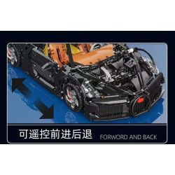 LEIMAO H1123 1123 ÂM THANH CỦA ĐÊM TỐI 1:10 bộ đồ chơi xếp lắp ráp ghép mô hình Technic Kỹ Thuật Công Nghệ Cao Mô Hình Phương Tiện 1949 khối