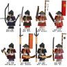 GUANGDONG RUIZHIDA N326 N327 N328 N329 N330 N331 N332 N333 NHÂN VẬT SAMURAI NHẬT BẢN 8 LOẠI bộ đồ chơi xếp lắp ráp ghép mô hình Historical