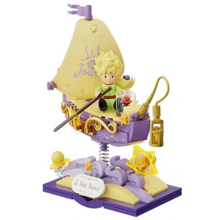 PANTASY 86329 STAR ROCKER CỦA HOÀNG TỬ BÉ CHIẾC THUYỀN CÁC VÌ SAO bộ đồ chơi xếp lắp ráp ghép mô hình 300 khối