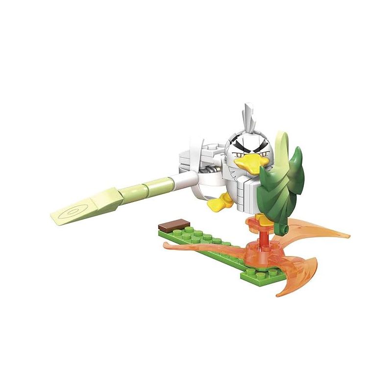MEGA BLOKS GVK81 POKÉMON KIỂM LÂM HÀNH TÂY bộ đồ chơi xếp lắp ráp ghép mô hình Movie & Game POKEMON SIRFETCH'D Phim Và Trò Chơi