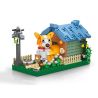 LOZ 1256 CORGI bộ đồ chơi xếp lắp ráp ghép mô hình 534 khối