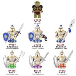 DY_MINIFIGS DY306 DY307 DY308 DY309 DY310 DY311 DY312 CÁC NHÂN VẬT NHỎ CỦA WORLD OF WARCRAFT 7 bộ đồ chơi xếp lắp ráp ghép mô hình Movie & Game Phim Và Trò Chơi