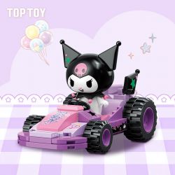 TOP TOY TC1724 1724 GIA ĐÌNH SANRIO MÔ HÌNH HẠM ĐỘI 6 NHỎ ĐÁNG NGẠC NHIÊN bộ đồ chơi xếp lắp ráp ghép mô hình Movie & Game SANRIO CHARACTERS Phim Và Trò Chơi
