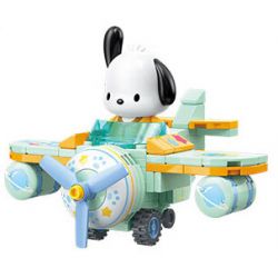 TOP TOY TC1724 1724 GIA ĐÌNH SANRIO MÔ HÌNH HẠM ĐỘI 6 NHỎ ĐÁNG NGẠC NHIÊN bộ đồ chơi xếp lắp ráp ghép mô hình Movie & Game SANRIO CHARACTERS Phim Và Trò Chơi