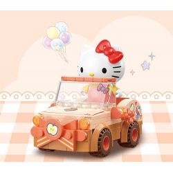 TOP TOY TC1724 1724 GIA ĐÌNH SANRIO MÔ HÌNH HẠM ĐỘI 6 NHỎ ĐÁNG NGẠC NHIÊN bộ đồ chơi xếp lắp ráp ghép mô hình Movie & Game SANRIO CHARACTERS Phim Và Trò Chơi