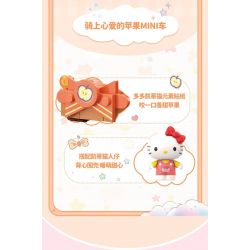TOP TOY TC1724 1724 GIA ĐÌNH SANRIO MÔ HÌNH HẠM ĐỘI 6 NHỎ ĐÁNG NGẠC NHIÊN bộ đồ chơi xếp lắp ráp ghép mô hình Movie & Game SANRIO CHARACTERS Phim Và Trò Chơi