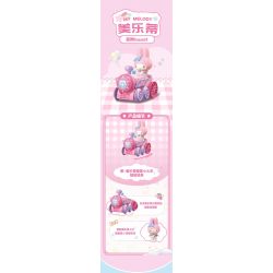TOP TOY TC1724 1724 GIA ĐÌNH SANRIO MÔ HÌNH HẠM ĐỘI 6 NHỎ ĐÁNG NGẠC NHIÊN bộ đồ chơi xếp lắp ráp ghép mô hình Movie & Game SANRIO CHARACTERS Phim Và Trò Chơi
