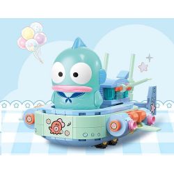 TOP TOY TC1724 1724 GIA ĐÌNH SANRIO MÔ HÌNH HẠM ĐỘI 6 NHỎ ĐÁNG NGẠC NHIÊN bộ đồ chơi xếp lắp ráp ghép mô hình Movie & Game SANRIO CHARACTERS Phim Và Trò Chơi