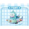TOP TOY TC1724 1724 GIA ĐÌNH SANRIO MÔ HÌNH HẠM ĐỘI 6 NHỎ ĐÁNG NGẠC NHIÊN bộ đồ chơi xếp lắp ráp ghép mô hình Movie & Game SANRIO CHARACTERS Phim Và Trò Chơi