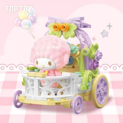 TOP TOY TC1724 1724 GIA ĐÌNH SANRIO MÔ HÌNH HẠM ĐỘI 6 NHỎ ĐÁNG NGẠC NHIÊN bộ đồ chơi xếp lắp ráp ghép mô hình Movie & Game SANRIO CHARACTERS Phim Và Trò Chơi