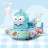 TOP TOY TC1724 1724 GIA ĐÌNH SANRIO MÔ HÌNH HẠM ĐỘI 6 NHỎ ĐÁNG NGẠC NHIÊN bộ đồ chơi xếp lắp ráp ghép mô hình Movie & Game SANRIO CHARACTERS Phim Và Trò Chơi