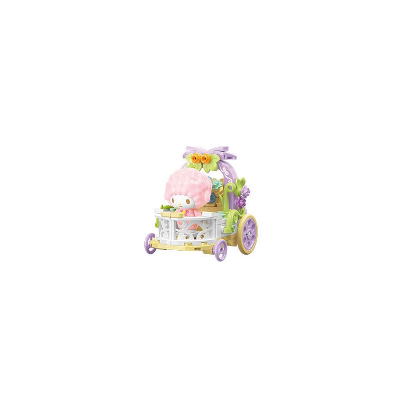 TOP TOY TC1724 1724 GIA ĐÌNH SANRIO MÔ HÌNH HẠM ĐỘI 6 NHỎ ĐÁNG NGẠC NHIÊN bộ đồ chơi xếp lắp ráp ghép mô hình Movie & Game SANRIO CHARACTERS Phim Và Trò Chơi