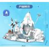 DK 6024 HỆ SINH THÁI THẾ GIỚI SÔNG BĂNG BẮC CỰC bộ đồ chơi xếp lắp ráp ghép mô hình ARCTIC GLACIER WORLD 898 khối