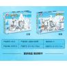 DK 6024 HỆ SINH THÁI THẾ GIỚI SÔNG BĂNG BẮC CỰC bộ đồ chơi xếp lắp ráp ghép mô hình ARCTIC GLACIER WORLD 898 khối