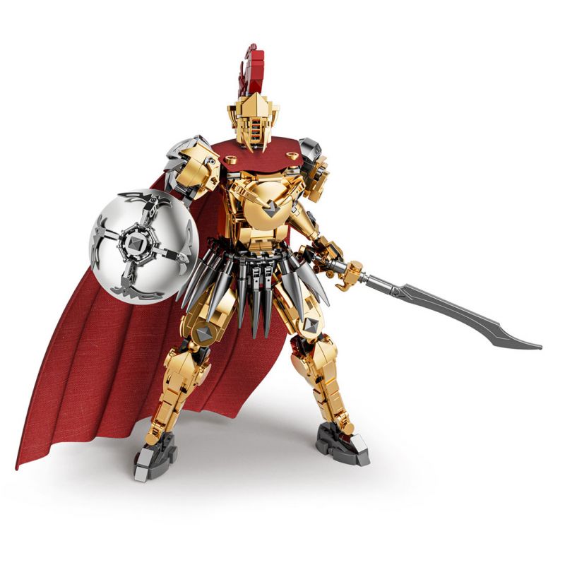 DK 2020 CHIẾN BINH SPARTAN bộ đồ chơi xếp lắp ráp ghép mô hình Historical SPARTAN WARRIORS 878 khối