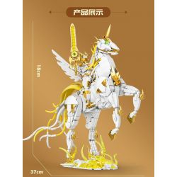 DK 7039 HIỆP SĨ THIÊN THẦN bộ đồ chơi xếp lắp ráp ghép mô hình ANGEL KNIGHT 1289 khối