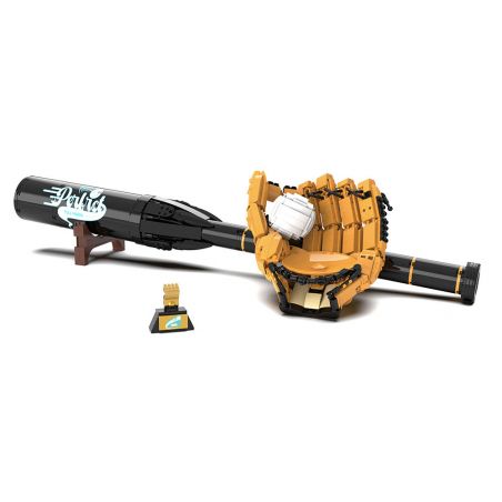 DK 80021 BÓNG CHÀY bộ đồ chơi xếp lắp ráp ghép mô hình Creator BASBALL Sáng Tạo 968 khối