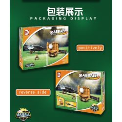 DK 80021 BÓNG CHÀY bộ đồ chơi xếp lắp ráp ghép mô hình Creator BASBALL Sáng Tạo 968 khối