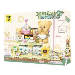 TOP TOY TC2059 2059 LỊCH VẠN NIÊN GẤU BƠ bộ đồ chơi xếp lắp ráp ghép mô hình BUTTERBEAR PERPETUAL CALENDAR 350 khối