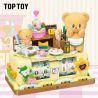 TOP TOY TC2059 2059 LỊCH VẠN NIÊN GẤU BƠ bộ đồ chơi xếp lắp ráp ghép mô hình BUTTERBEAR PERPETUAL CALENDAR 350 khối