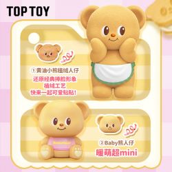 TOP TOY TC2059 2059 LỊCH VẠN NIÊN GẤU BƠ bộ đồ chơi xếp lắp ráp ghép mô hình BUTTERBEAR PERPETUAL CALENDAR 350 khối