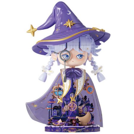 WEKKI 506196 NGÀY XỬA XƯA PHÙ THỦY TRONG MƠ bộ đồ chơi xếp lắp ráp ghép mô hình THE DREAM WITCH REVI