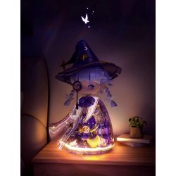 WEKKI 506196 NGÀY XỬA XƯA PHÙ THỦY TRONG MƠ bộ đồ chơi xếp lắp ráp ghép mô hình THE DREAM WITCH REVI