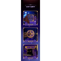 WEKKI 506196 NGÀY XỬA XƯA PHÙ THỦY TRONG MƠ bộ đồ chơi xếp lắp ráp ghép mô hình THE DREAM WITCH REVI