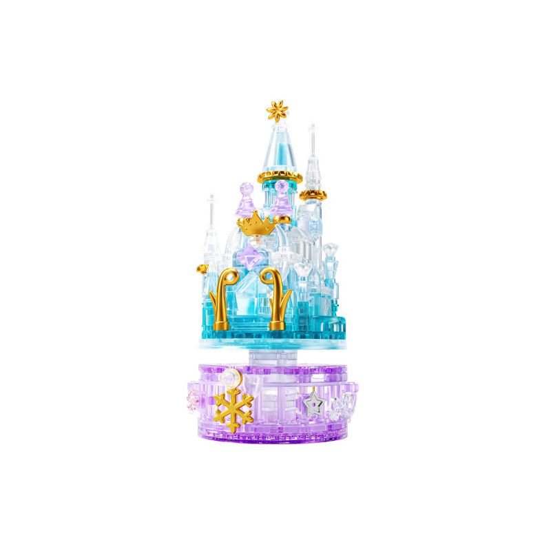 GEKKOSHA 802069 TRUYỆN CỔ TÍCH TRONG MƠ NHỮNG NGÔI SAO PHA LÊ BĂNG XOAY VÀ TỎA SÁNG bộ đồ chơi xếp lắp ráp ghép mô hình Arts & Crafts