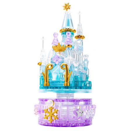 GEKKOSHA 802069 TRUYỆN CỔ TÍCH TRONG MƠ NHỮNG NGÔI SAO PHA LÊ BĂNG XOAY VÀ TỎA SÁNG bộ đồ chơi xếp lắp ráp ghép mô hình Arts & Crafts