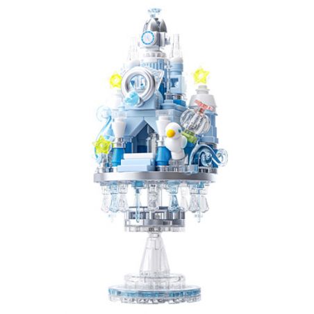 GEKKOSHA 802072 GIẤC MƠ CỔ TÍCH NGÔI SAO PHÙ THỦY bộ đồ chơi xếp lắp ráp ghép mô hình Arts & Crafts