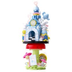 GEKKOSHA 802074 TRUYỆN CỔ TÍCH TRONG MƠ LẠC VÀO XỨ SỞ THẦN TIÊN bộ đồ chơi xếp lắp ráp ghép mô hình Arts & Crafts