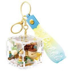 GEKKOSHA 802063 BỨC TRANH NGÔI SAO ĐIỆN ẢNH DỄ THƯƠNG SÓC VÀO MÙA THU bộ đồ chơi xếp lắp ráp ghép mô hình Gear Đồ Lắp Ghép