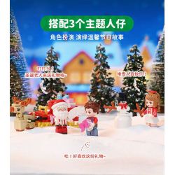 KEEPPLEY K29801 29801 CÂY GIÁNG SINH TUYỆT VỜI bộ đồ chơi xếp lắp ráp ghép mô hình Creator Sáng Tạo