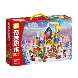 KEEPPLEY 34016 LÂU ĐÀI GIÁNG SINH bộ đồ chơi xếp lắp ráp ghép mô hình Creator Sáng Tạo