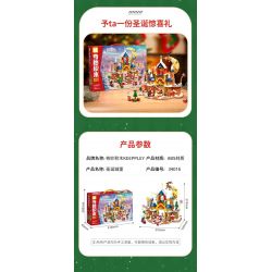 KEEPPLEY 34016 LÂU ĐÀI GIÁNG SINH bộ đồ chơi xếp lắp ráp ghép mô hình Creator Sáng Tạo