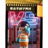 JAKI HK302 HỘP MÙ NHÀ HÁT NHÂN VẬT ORANGE BOY bộ đồ chơi xếp lắp ráp ghép mô hình Collectable Minifigures OWANGE BOY Búp Bê Sưu Tầm