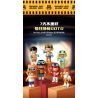 JAKI HK302 HỘP MÙ NHÀ HÁT NHÂN VẬT ORANGE BOY bộ đồ chơi xếp lắp ráp ghép mô hình Collectable Minifigures OWANGE BOY Búp Bê Sưu Tầm