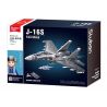 SLUBAN M38-B1273 B1273 1273 M38B1273 38-B1273 MÁY BAY CHIẾN ĐẤU ĐA NĂNG J-16 CÀN LONG 1:44 tỷ lệ 1:44 bộ đồ chơi xếp lắp ráp ghép mô hình Military Army J-16S MULTIROLE FIGHTER Quân Sự Bộ Đội