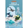 FORANGE FC8153 8153 BỘ SƯU TẬP MINI 12 LOẠI ĐỘNG VẬT BIỂN YINY bộ đồ chơi xếp lắp ráp ghép mô hình Creator Sáng Tạo 679 khối