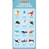 FORANGE FC8153 8153 BỘ SƯU TẬP MINI 12 LOẠI ĐỘNG VẬT BIỂN YINY bộ đồ chơi xếp lắp ráp ghép mô hình Creator Sáng Tạo 679 khối