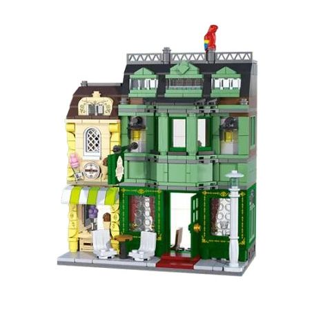 FORANGE FC8404 8404 TÒA NHÀ HÀNG PHƯƠNG TÂY bộ đồ chơi xếp lắp ráp ghép mô hình Creator Sáng Tạo