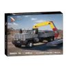 XBERT 66023 CẦN CẨU GẮN TRÊN XE TẢI bộ đồ chơi xếp lắp ráp ghép mô hình City CLASSIC CRANE TRUCK Thành Phố 349 khối