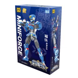 F5 G0006-1 0006-1 SỨC MẠNH SIÊU QUÂN CỦA LỰC LƯỢNG NHỎ HÌNH THỨC ĐỘI ĐẦY ĐỦ HƠN bộ đồ chơi xếp lắp ráp ghép mô hình Movie & Game MINIFORCE Phim Và Trò Chơi