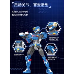 F5 G0006-1 0006-1 SỨC MẠNH SIÊU QUÂN CỦA LỰC LƯỢNG NHỎ HÌNH THỨC ĐỘI ĐẦY ĐỦ HƠN bộ đồ chơi xếp lắp ráp ghép mô hình Movie & Game MINIFORCE Phim Và Trò Chơi