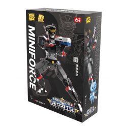 F5 G0006-2 0006-2 SỨC MẠNH SIÊU QUÂN CỦA LỰC LƯỢNG NHỎ DẠNG SẤM SÉT bộ đồ chơi xếp lắp ráp ghép mô hình Movie & Game MINIFORCE Phim Và Trò Chơi