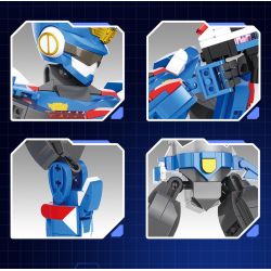 F5 G0006-2 0006-2 SỨC MẠNH SIÊU QUÂN CỦA LỰC LƯỢNG NHỎ DẠNG SẤM SÉT bộ đồ chơi xếp lắp ráp ghép mô hình Movie & Game MINIFORCE Phim Và Trò Chơi