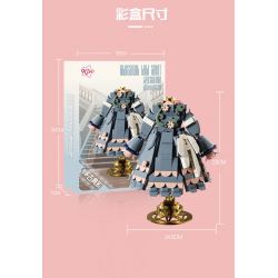 KIVI 288071 VÁY LOLI CỔ ĐIỂN bộ đồ chơi xếp lắp ráp ghép mô hình Arts & Crafts