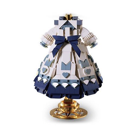 KIVI 288072 VÁY GOTH LOLI bộ đồ chơi xếp lắp ráp ghép mô hình Arts & Crafts