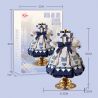 KIVI 288072 VÁY GOTH LOLI bộ đồ chơi xếp lắp ráp ghép mô hình Arts & Crafts